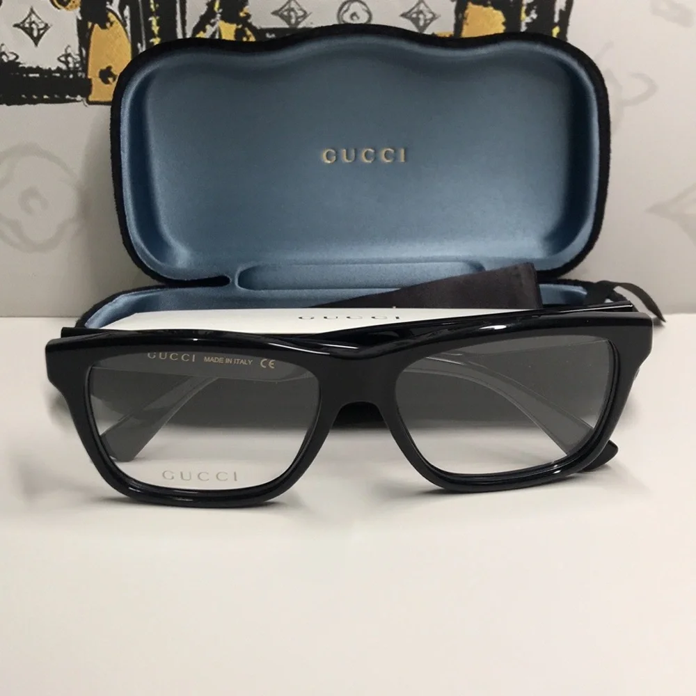 Luxury New Authentic Gucci GG1177O 004 Eyeglasses